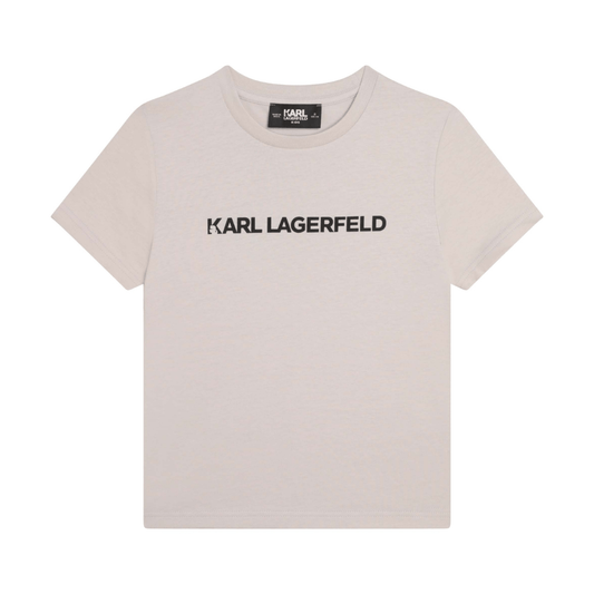 KARL LAGERFELD-Logo T-shirt