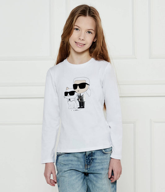 KARL LAGERFELD-Long sleeves T-shirt