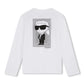 Karl Lagerfeld-Graphic Print cotton Long sleeves T-Shirt