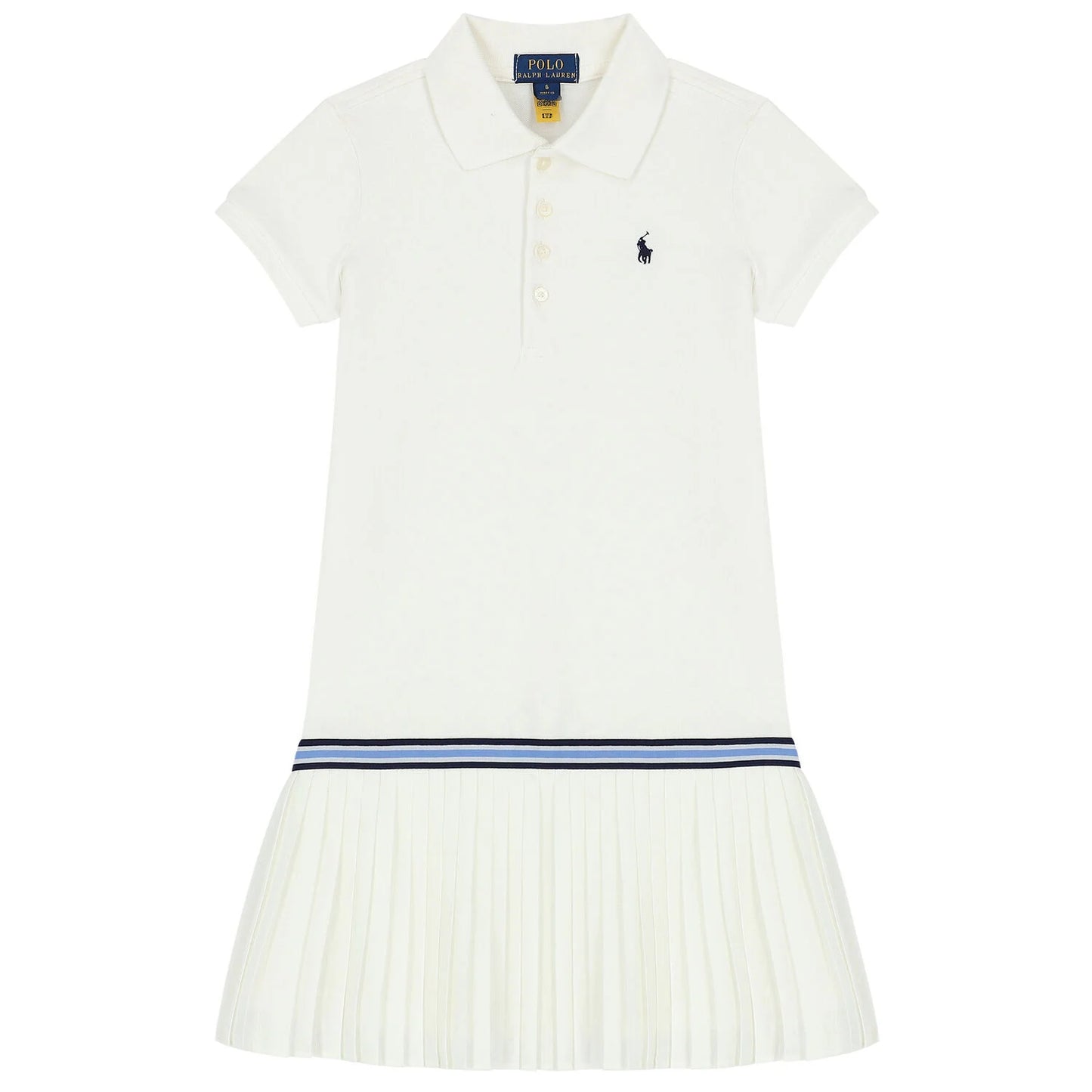 RALPH LAUREN-Logo polo dress