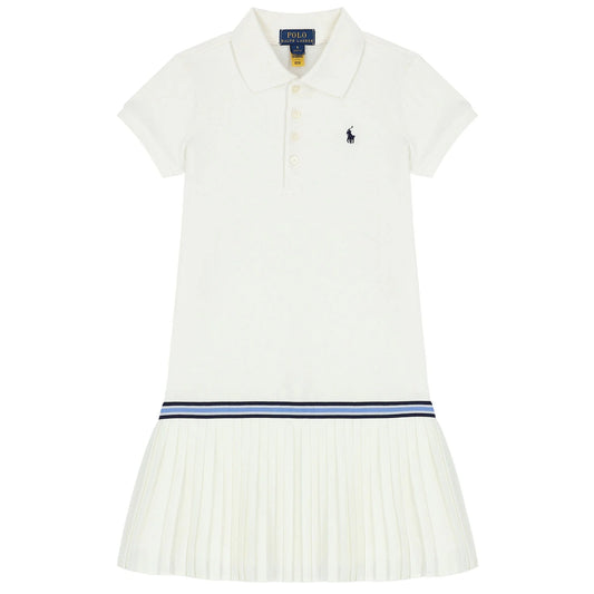 RALPH LAUREN-Logo polo dress