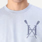 HACKETT LONDON-Light blue Logo T-shirt