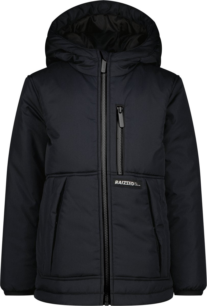 RAIZZED-Deep black water repellent jacket