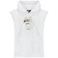 KARL LAGERFELD-Girl white logo hooded dress