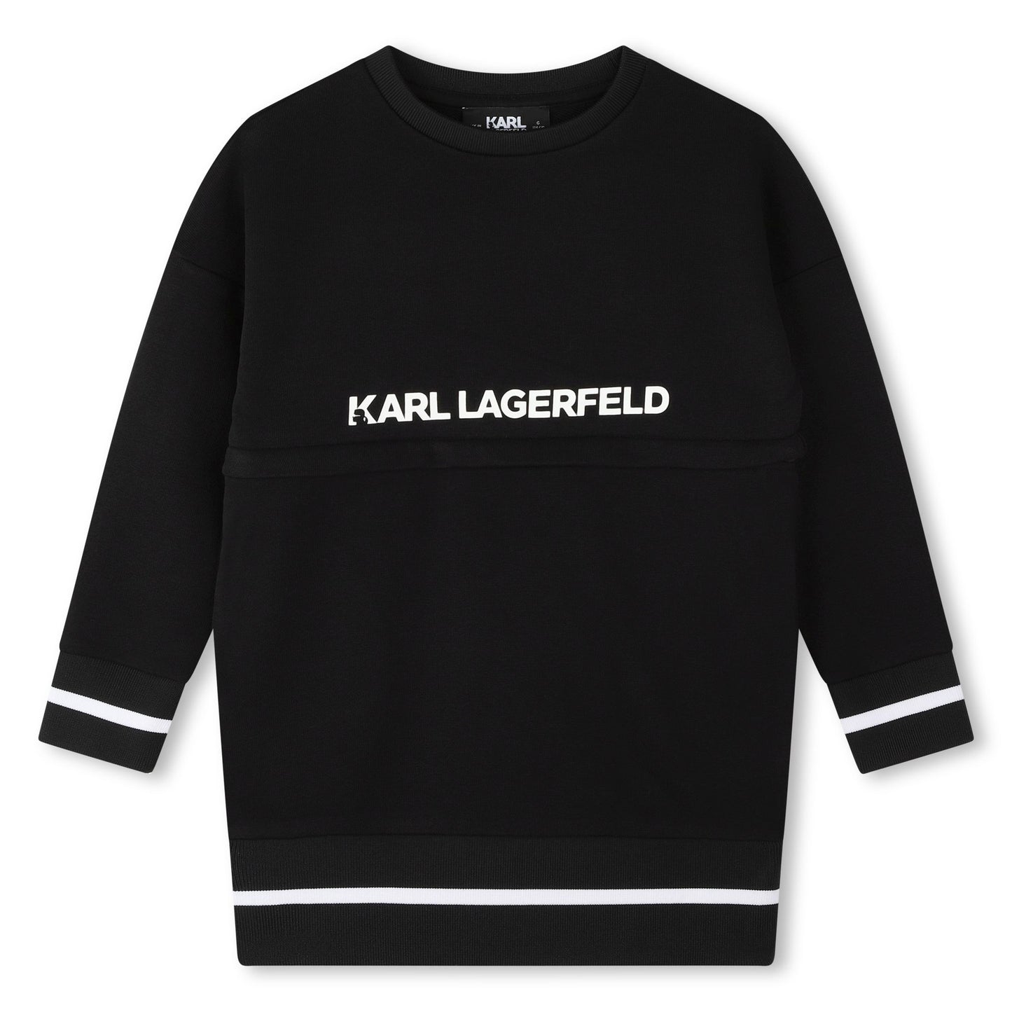 KARL LAGERFELD-Logo sweatshirt dress