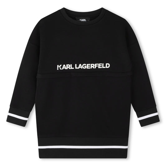 KARL LAGERFELD-Logo sweatshirt dress