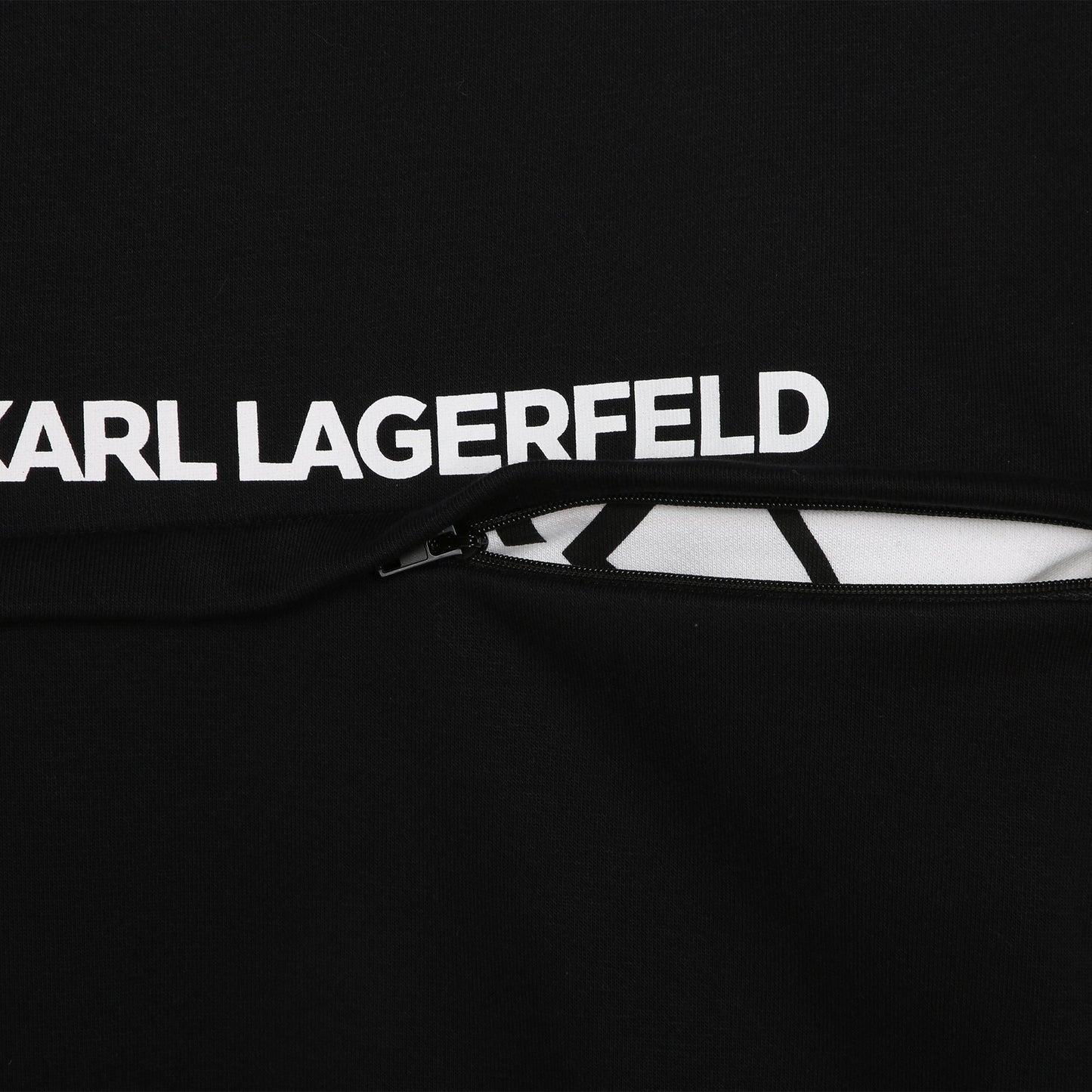 KARL LAGERFELD-Logo sweatshirt dress