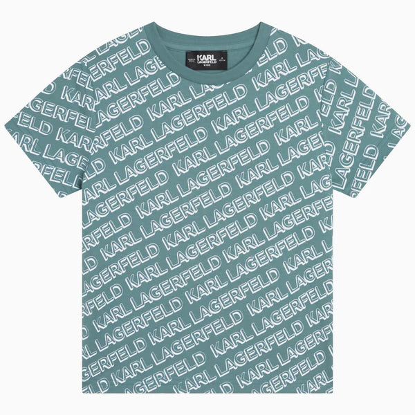 KARL LAGERFELD-Logo T-shirt