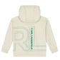 KARL LAGERFELD - Ivory Logo Hooded Top