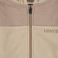 LEVIS-Solid Block Logo Microfleece Zip Up Hoodie