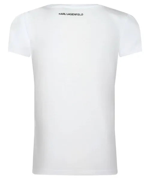 KARL LAGERFELD-Logo T-shirt
